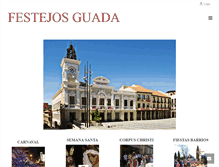 Tablet Screenshot of festejosguada.com